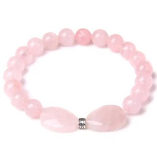 Bracelet quartz rose qualite exceptionnelle