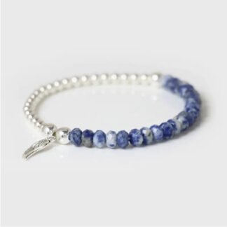 Bracelet sodalite bleue